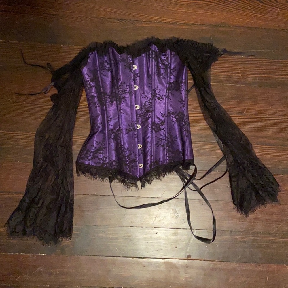 Purple Corset